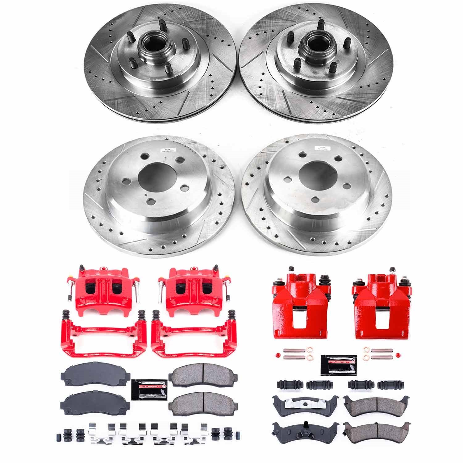 1 CLICK KIT W/CALIPERS Front & Rear 2001-2002