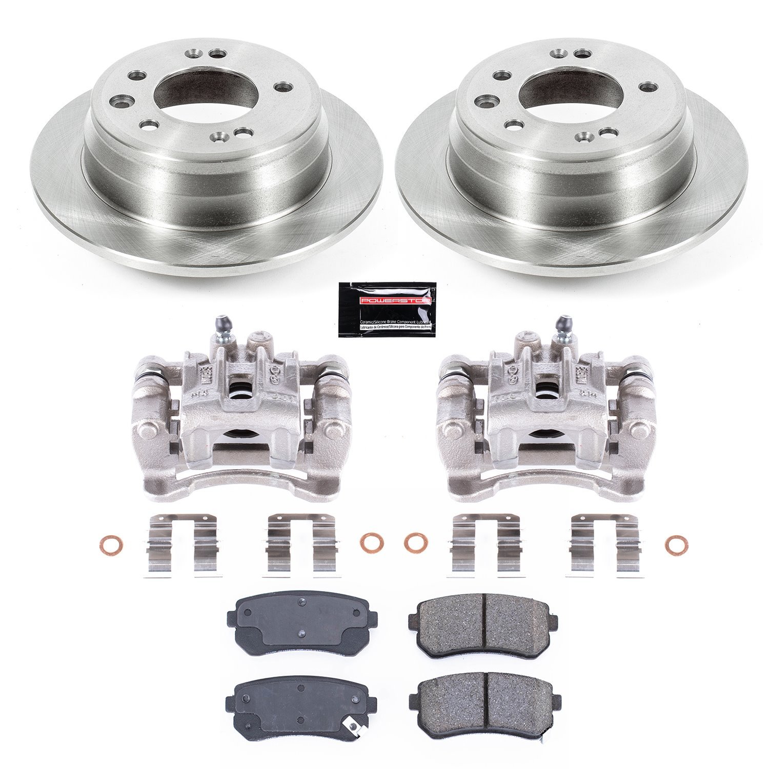 Autospecialty OE Replacement Brake Pad and Rotor Kit