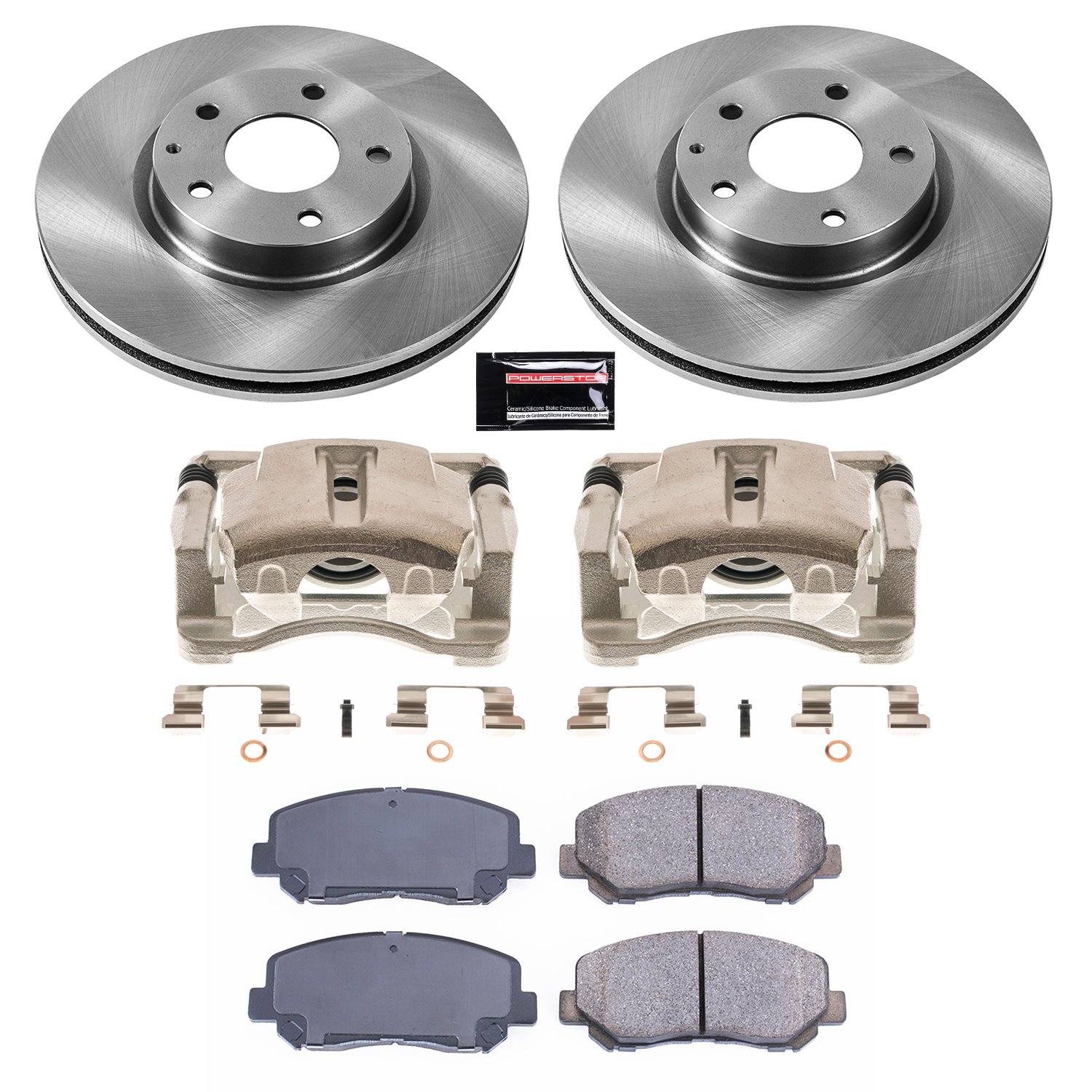 KCOE6967 Autospecialty OE Replacement Brake Kit Fits 2013-2015