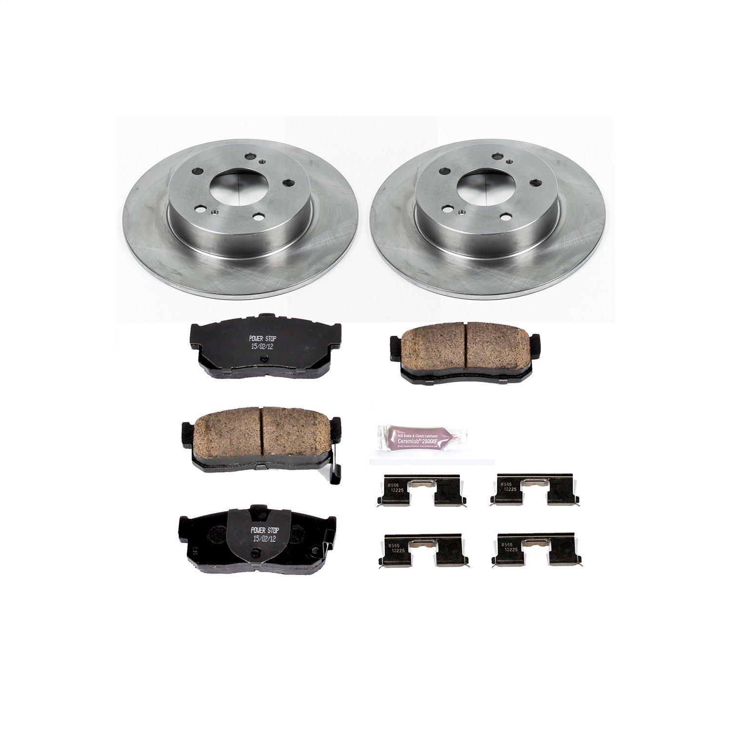 Autospecialty KOE1168 1-Click OE Replacement Brake Kit Power Stop 