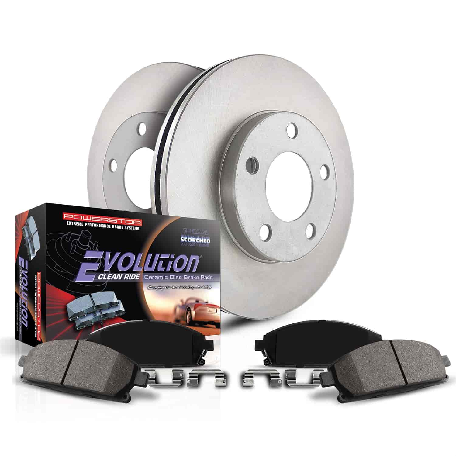 1-Click Daily Driver Brake Kits Rear OE Replacement