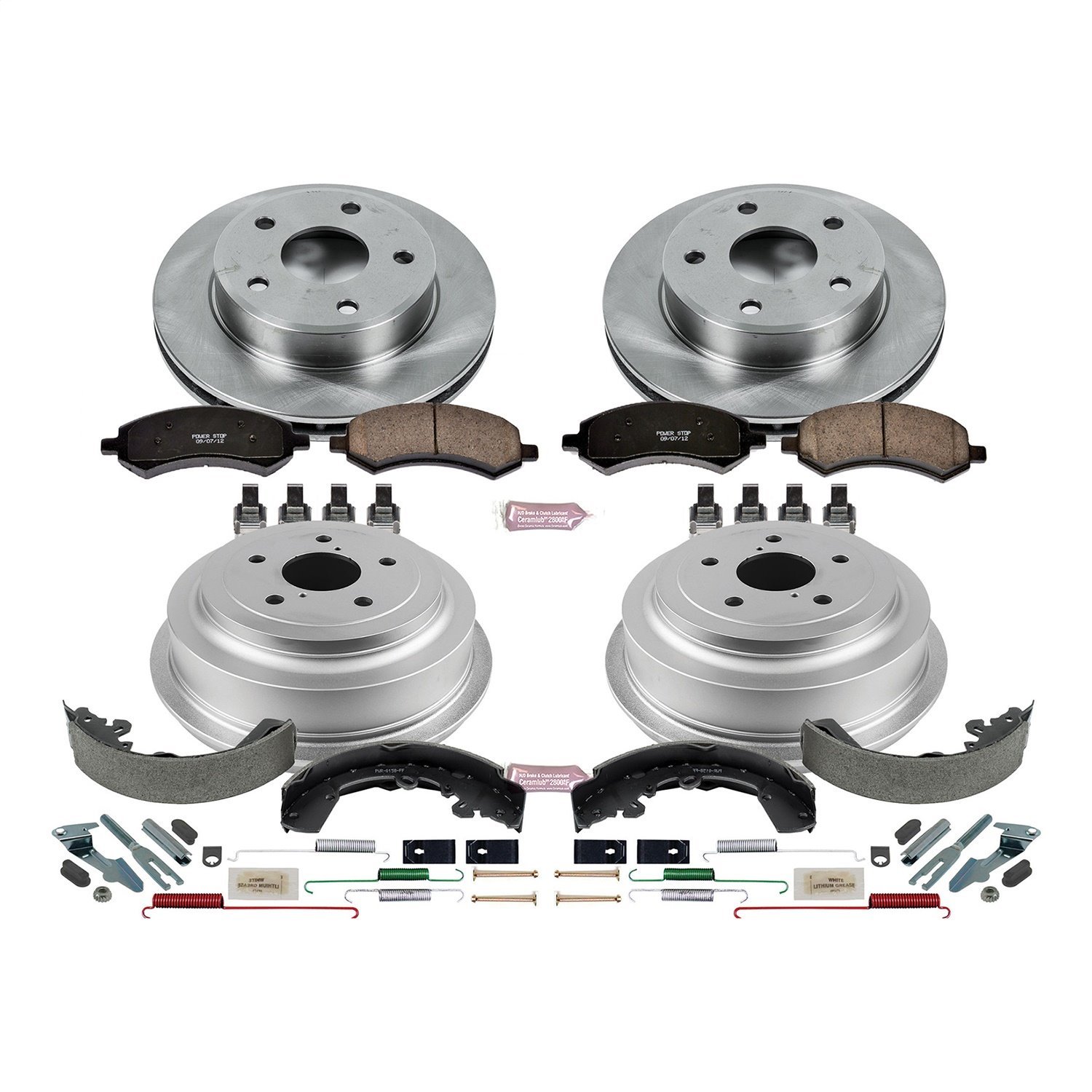 Autospecialty OE Stock Replacement 1-Click Daily Driver Brake Kit