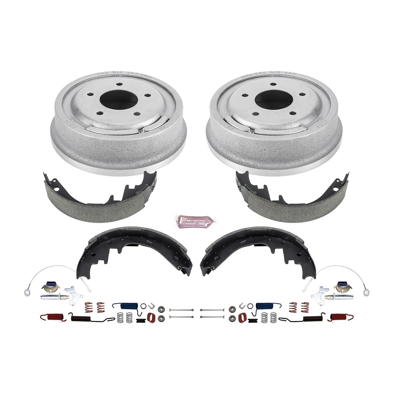 Power Stop Rear KOE15312DK Daily Driver Drum and Shoe Kits 