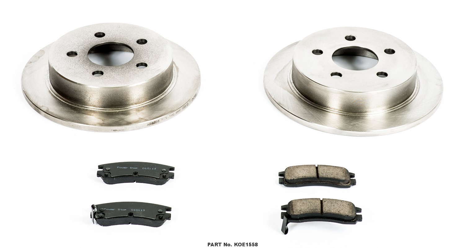 Autospecialty KOE1558 1-Click OE Replacement Brake Kit