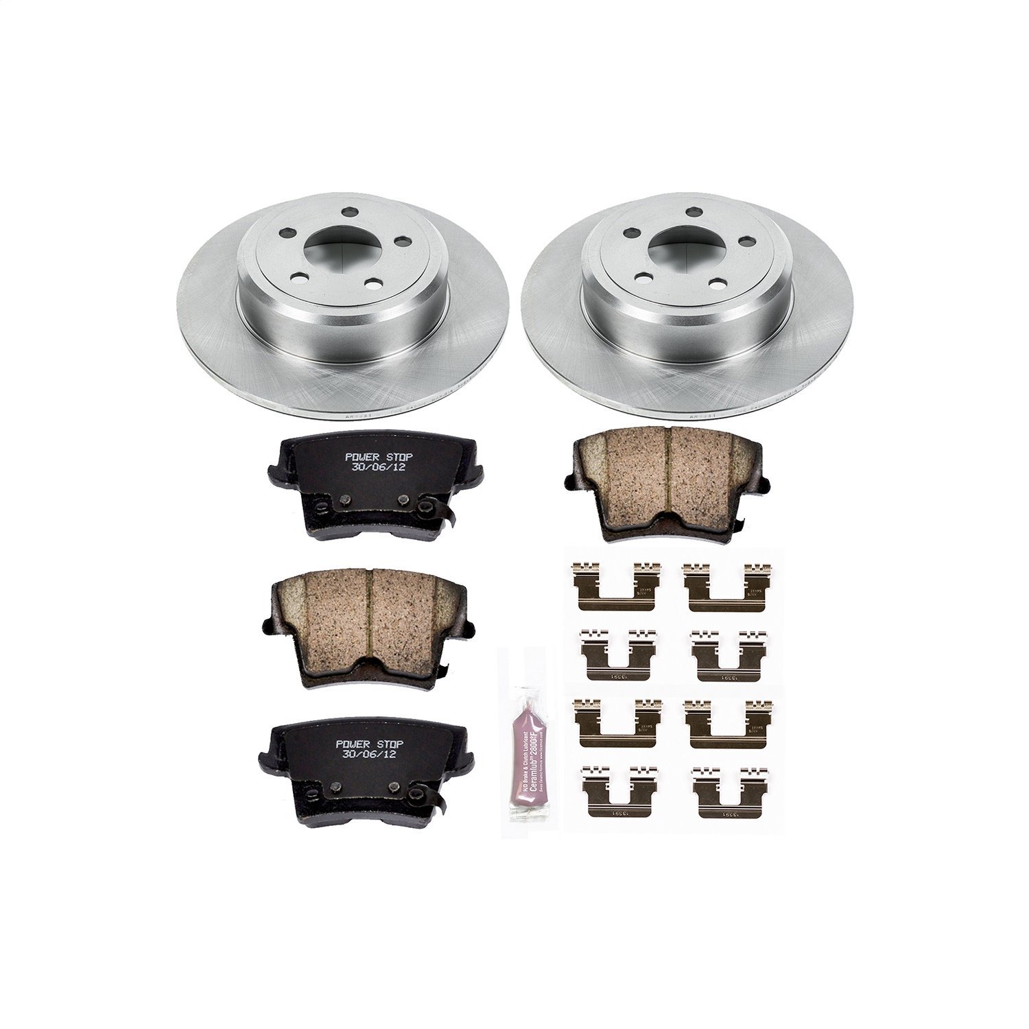 Autospecialty Daily Driver Rear Brake Kit Fits Select