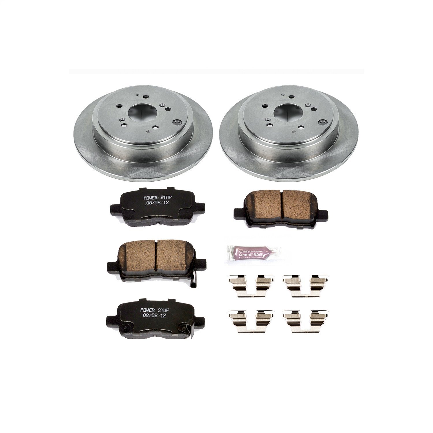 Autospecialty Daily Driver Brake Rear Kit Fits Select