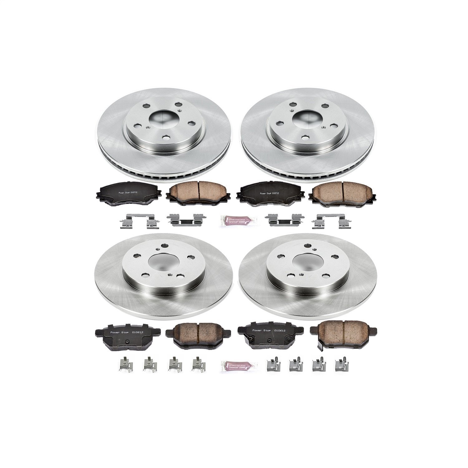 Autospecialty By Power Stop 1-Click Daily Driver Brake Kits