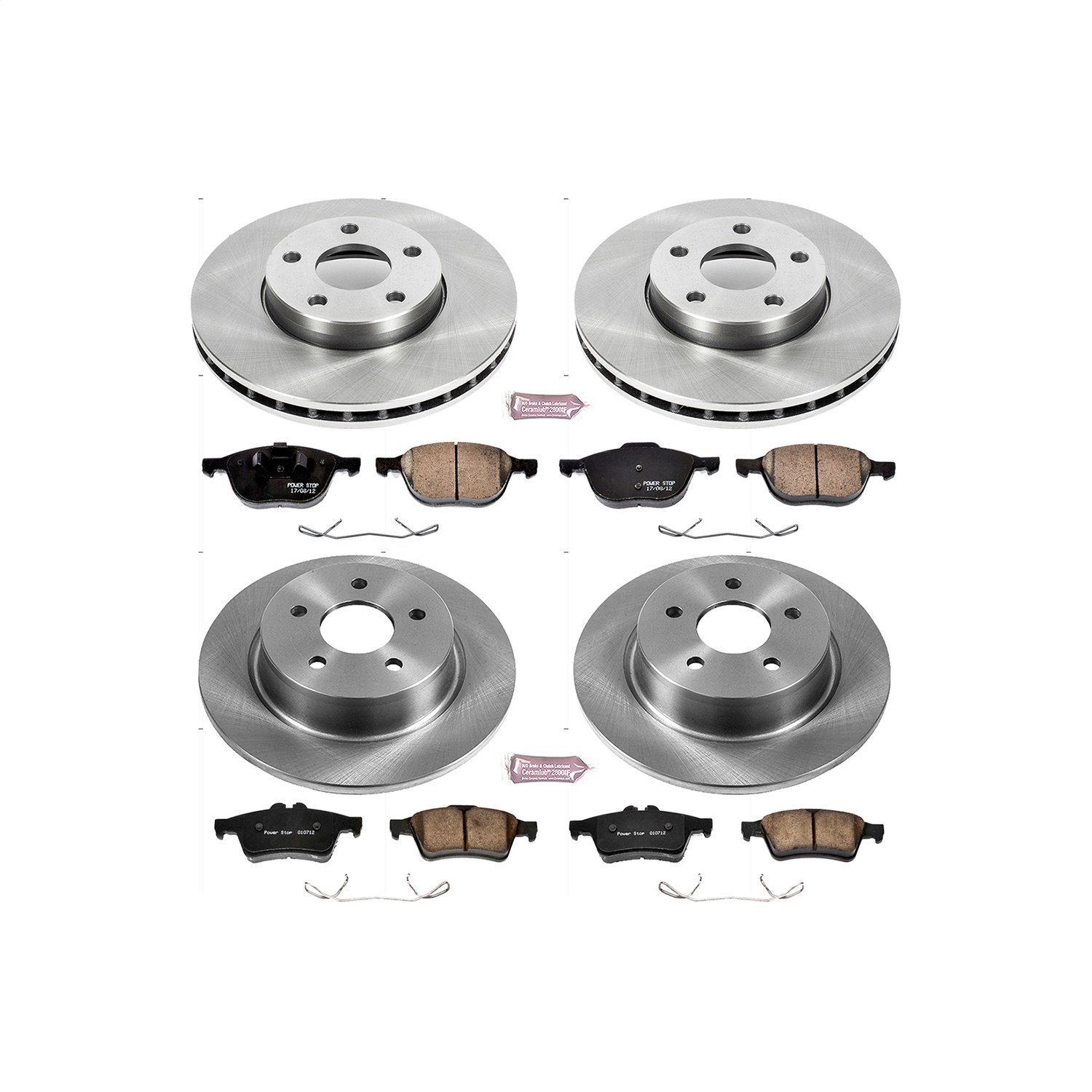 DAILY DRIVER BRAKE KIT Front & Rear 2013 FORD C-MAX/