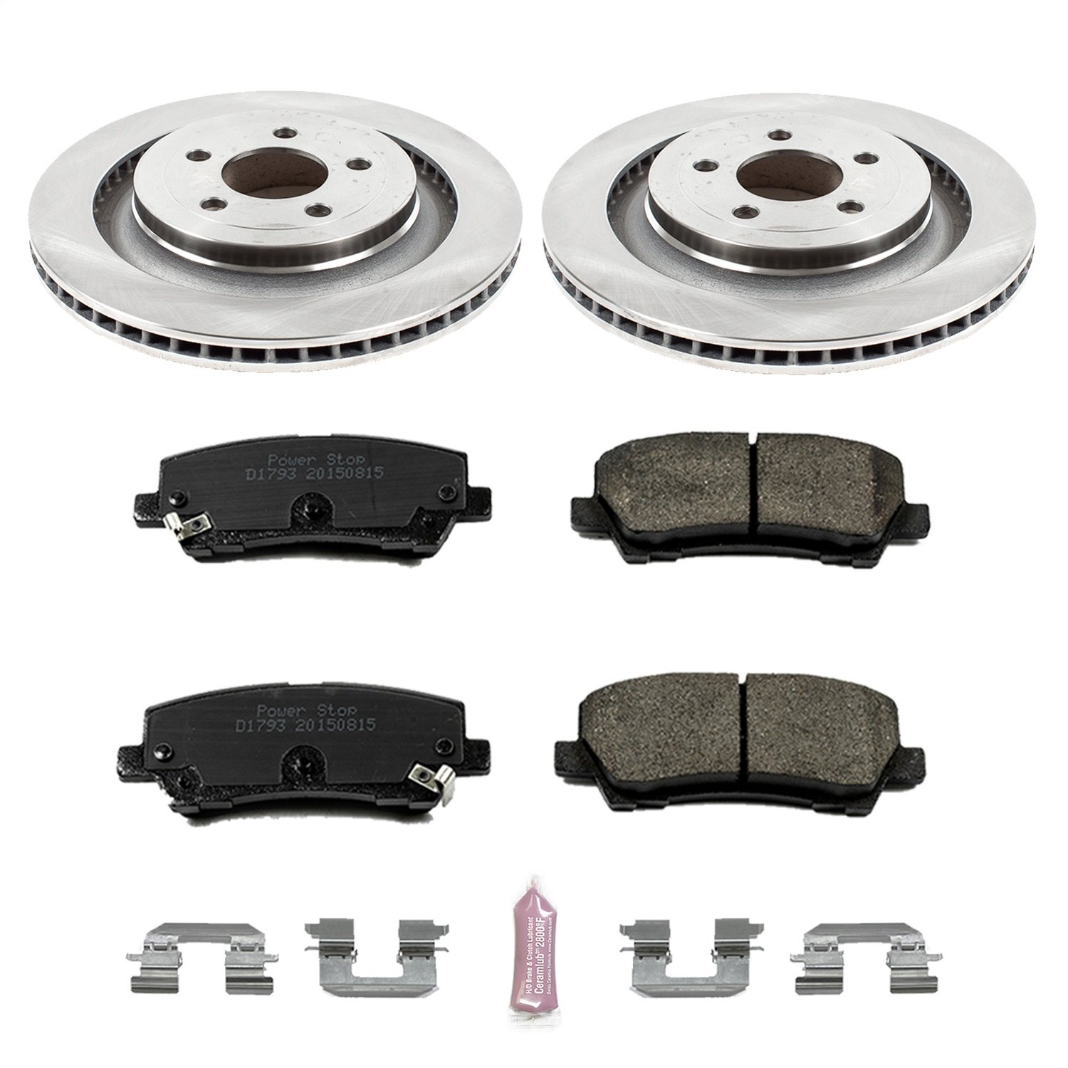 1-Click Daily Driver Brake Kits Rear OE Replacement