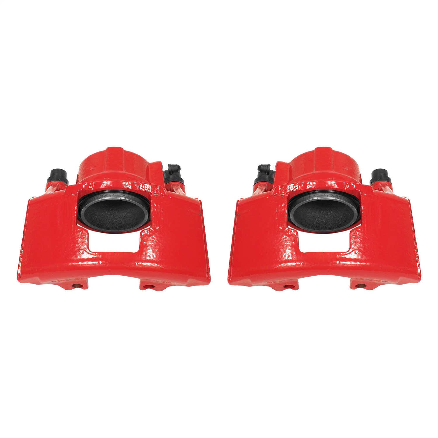 Performance Front Brake Calipers Powder Coated Red