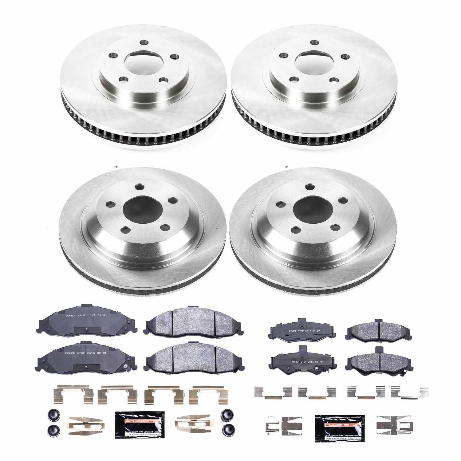 Track Day Front and Rear Brake Kit