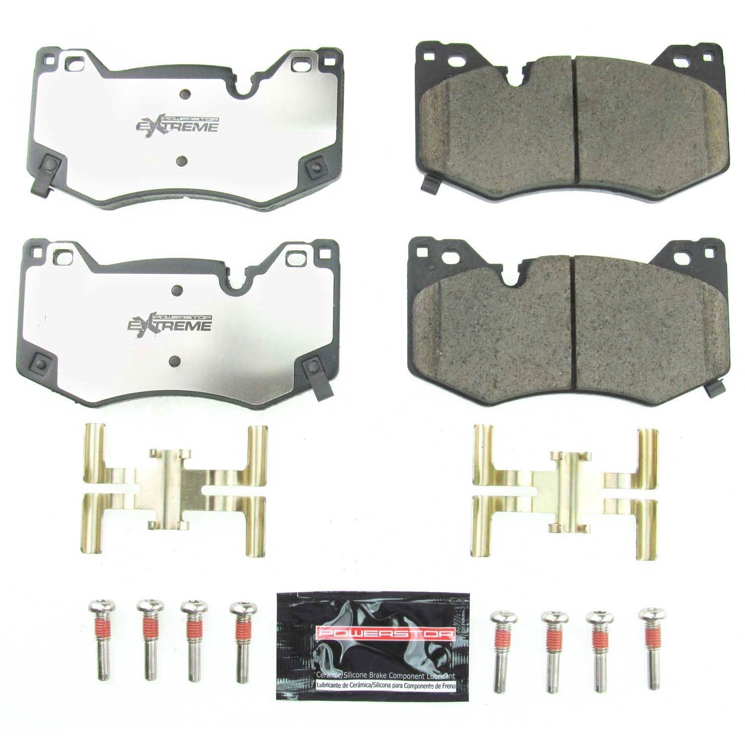Z26 Street Warrior Front Brake Pads Fits Select Cadillac, Chevrolet Models