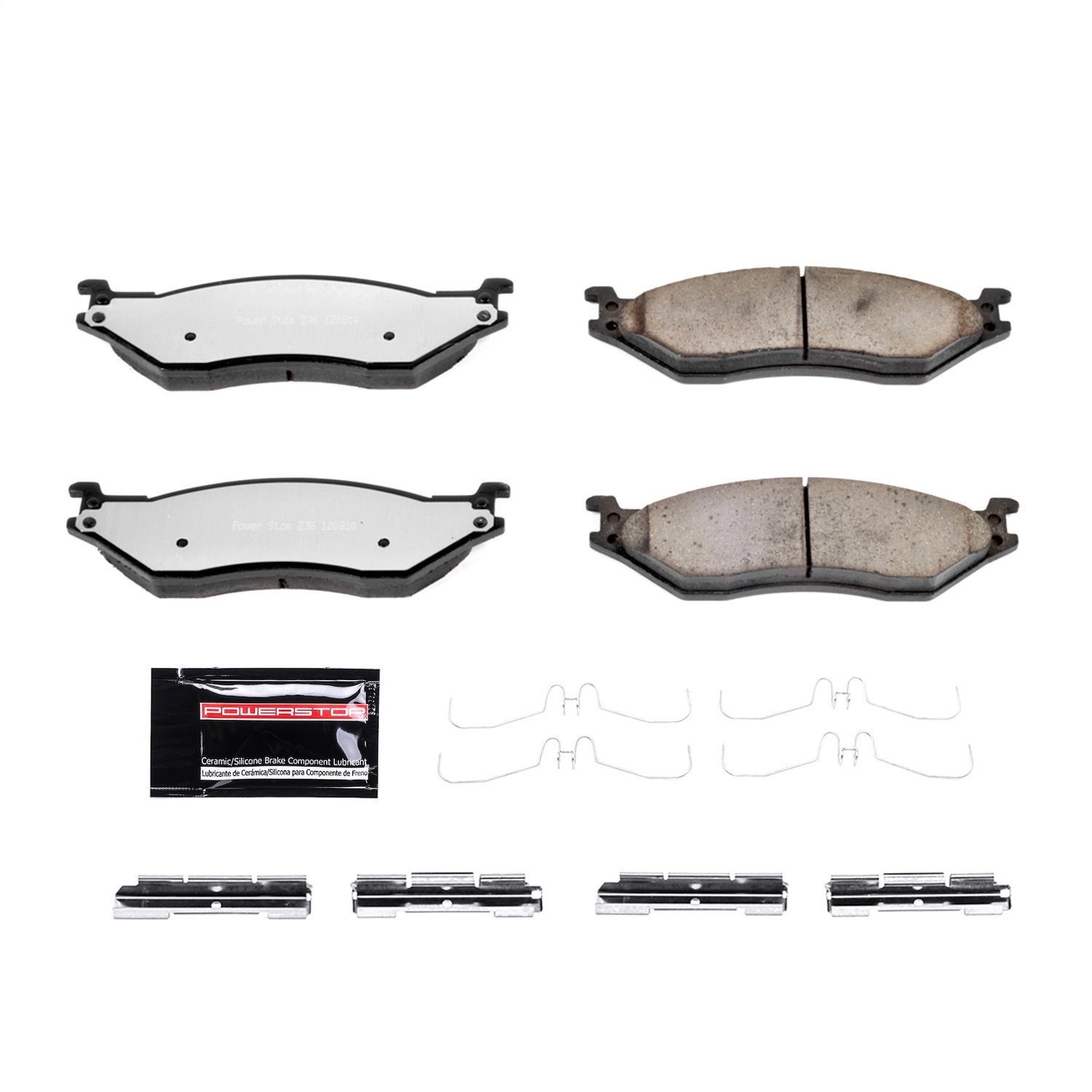 Z36 Truck And Tow Carbon Ceramic Brake Pads