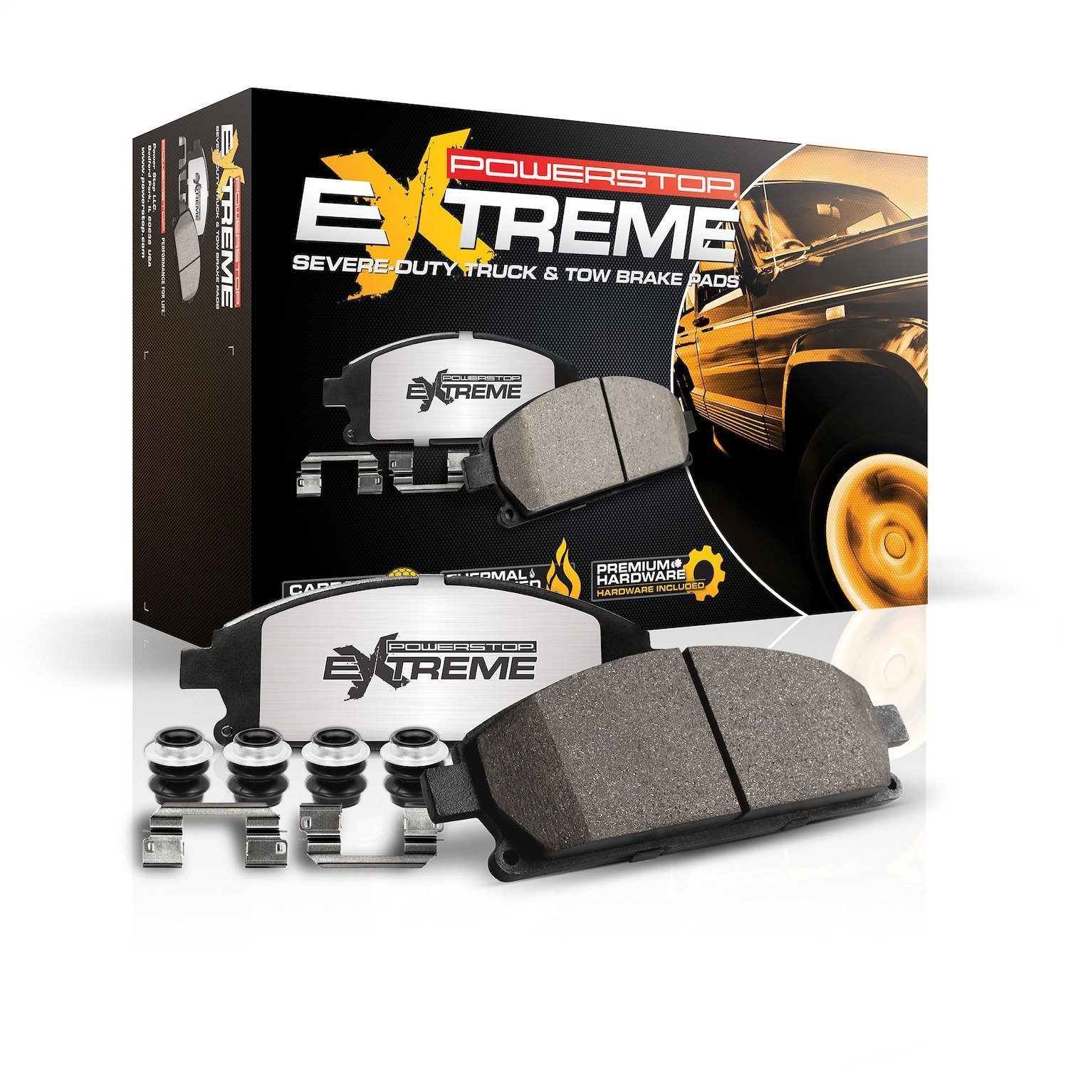 Z36 Truck And Tow Carbon Ceramic Brake Pads