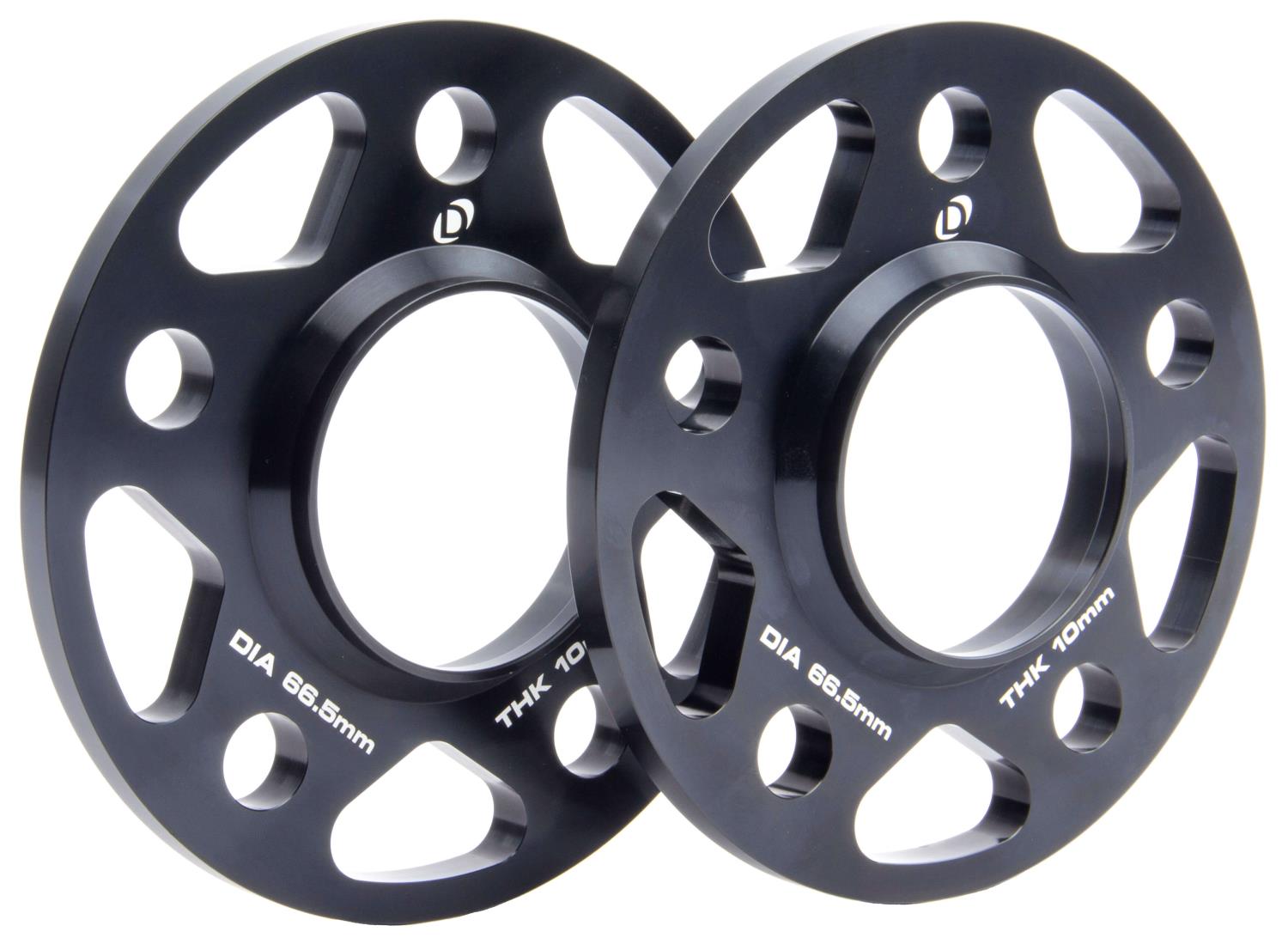 Machined Aluminum Wheel Spacers [10 mm Thick] for