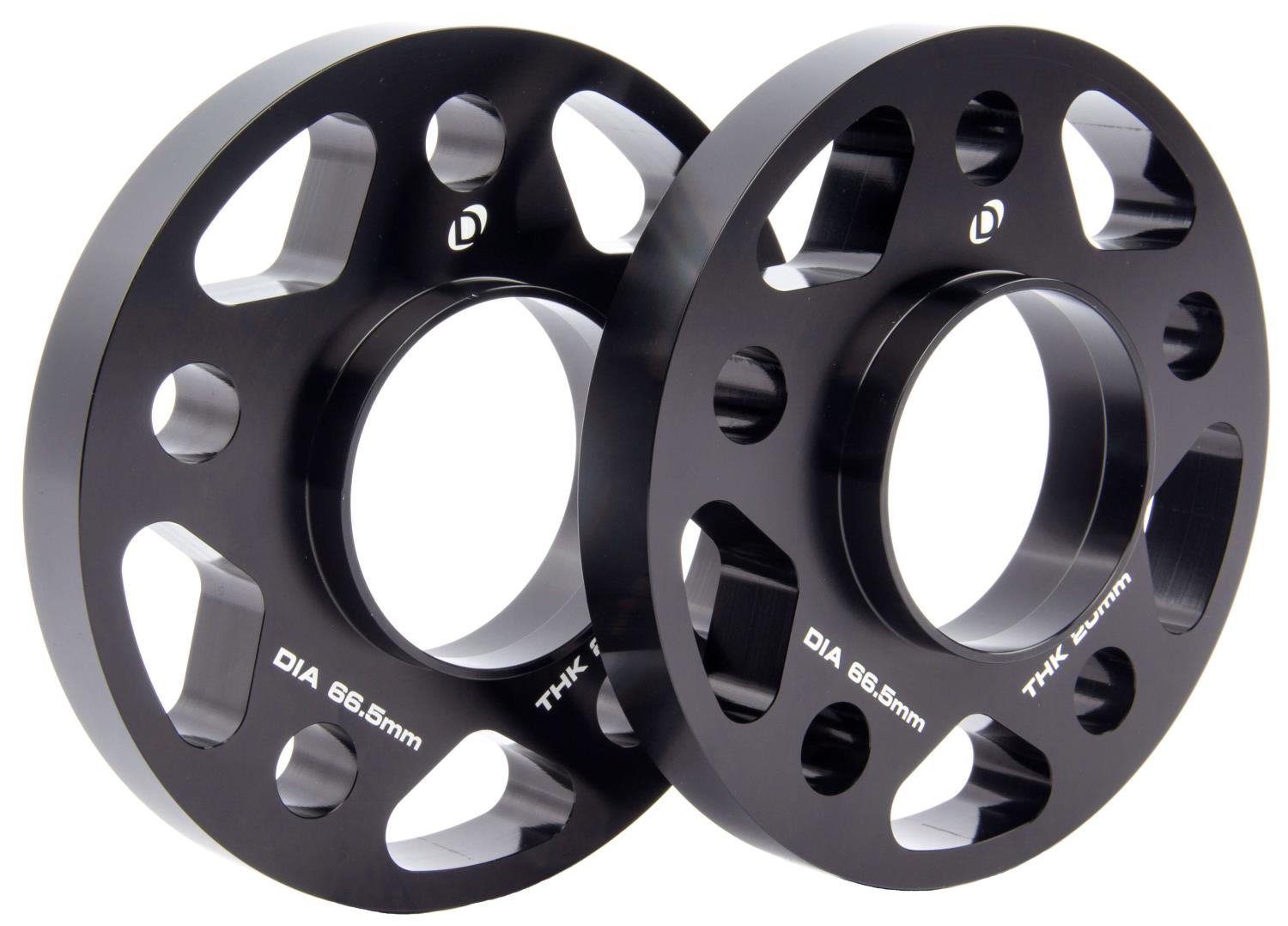 Machined Aluminum Wheel Spacers [20 mm Thick] for