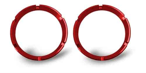 FLEX Bezel Ring Red pair