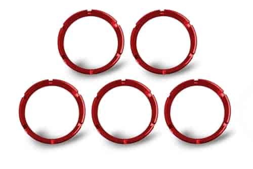 FLEX Bezel Ring Red 5 pack