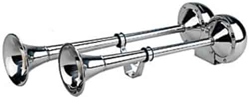 The Dominator Truck & Marine Horn - Low & High Tone Dual Trumpet Electric Horn