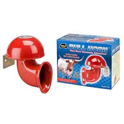 BULL HORN- Produces the Powerful Sound of a Raging Bull. Electric Operated 12-Volt