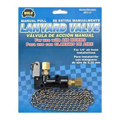 Manual Lanyard Valve