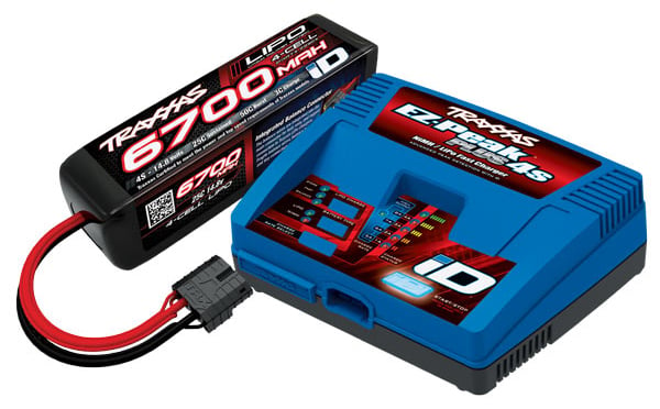 EZ-Peak Plus 4s iD Fast Charger and LiPo Battery Completer Pack