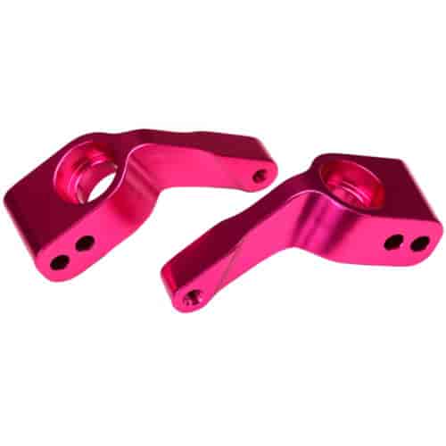 Aluminum Stub Axle Carriers Pink-Anodized