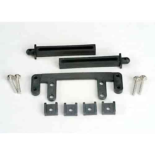 Rear Body Mount Base & Mounting Posts Includes rear body mounting clamps & screws