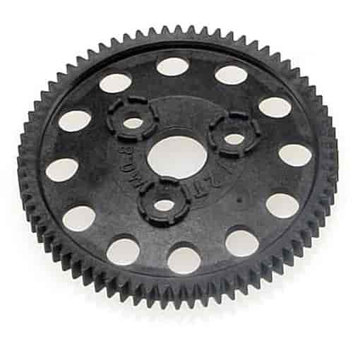 Spur gear 72-tooth 0.8 metric pitch compatible with 32-pitch
