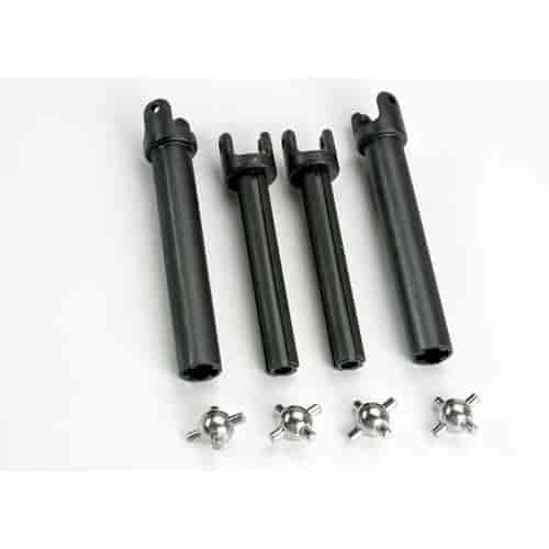 Half shafts long Heavy-duty external-splined 2 & internal-splined 2 / metal u-joints 4