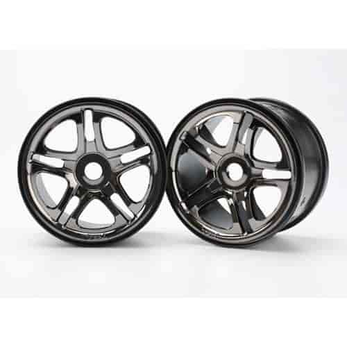 Split-Spoke Wheels Black Chrome