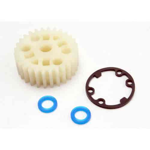Center Differential Gear Includes 2 X-Ring Seals & Replacement Gasket