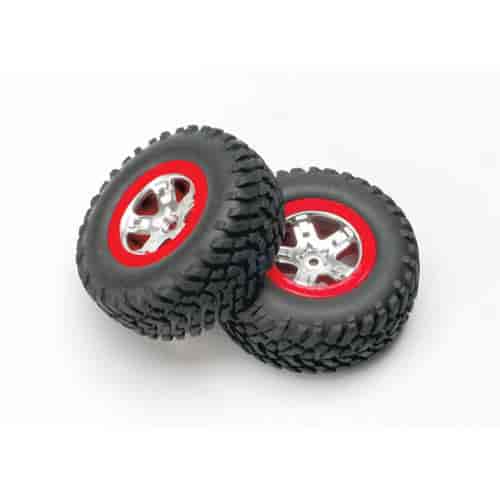 Tires & Wheel Kit 4WD Front/Rear & 2WD Rear Wheels