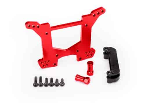 Rear Aluminum Shock Tower - Red