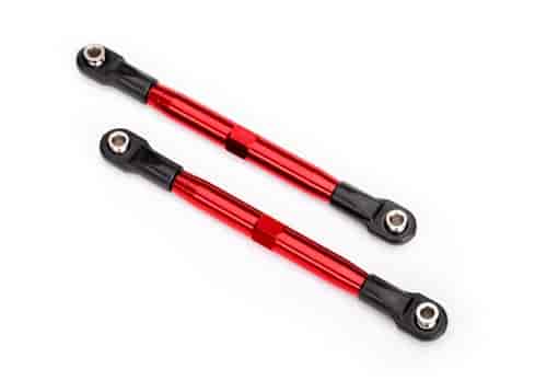 Front Aluminum Toe Links - Red