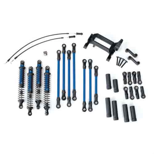 Complete Long Arm Lift Kit TRX-4 - Blue