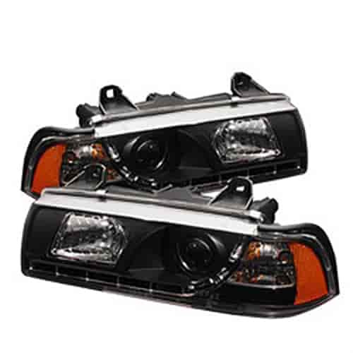 DRL LED Projector Headlights 1992-1998 BMW E36 3 Series