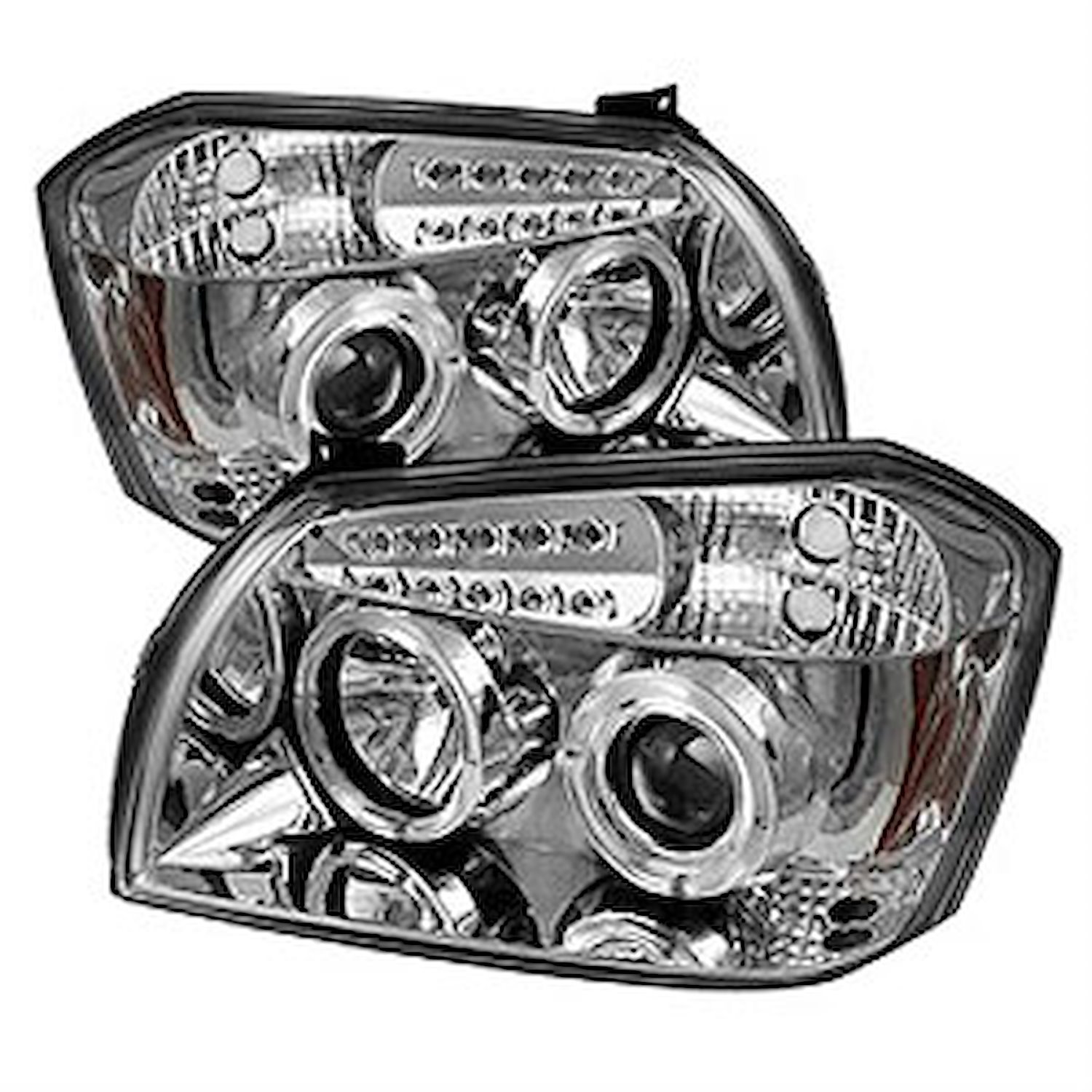 Halo LED Projector Headlights 2005-2007 Dodge Magnum