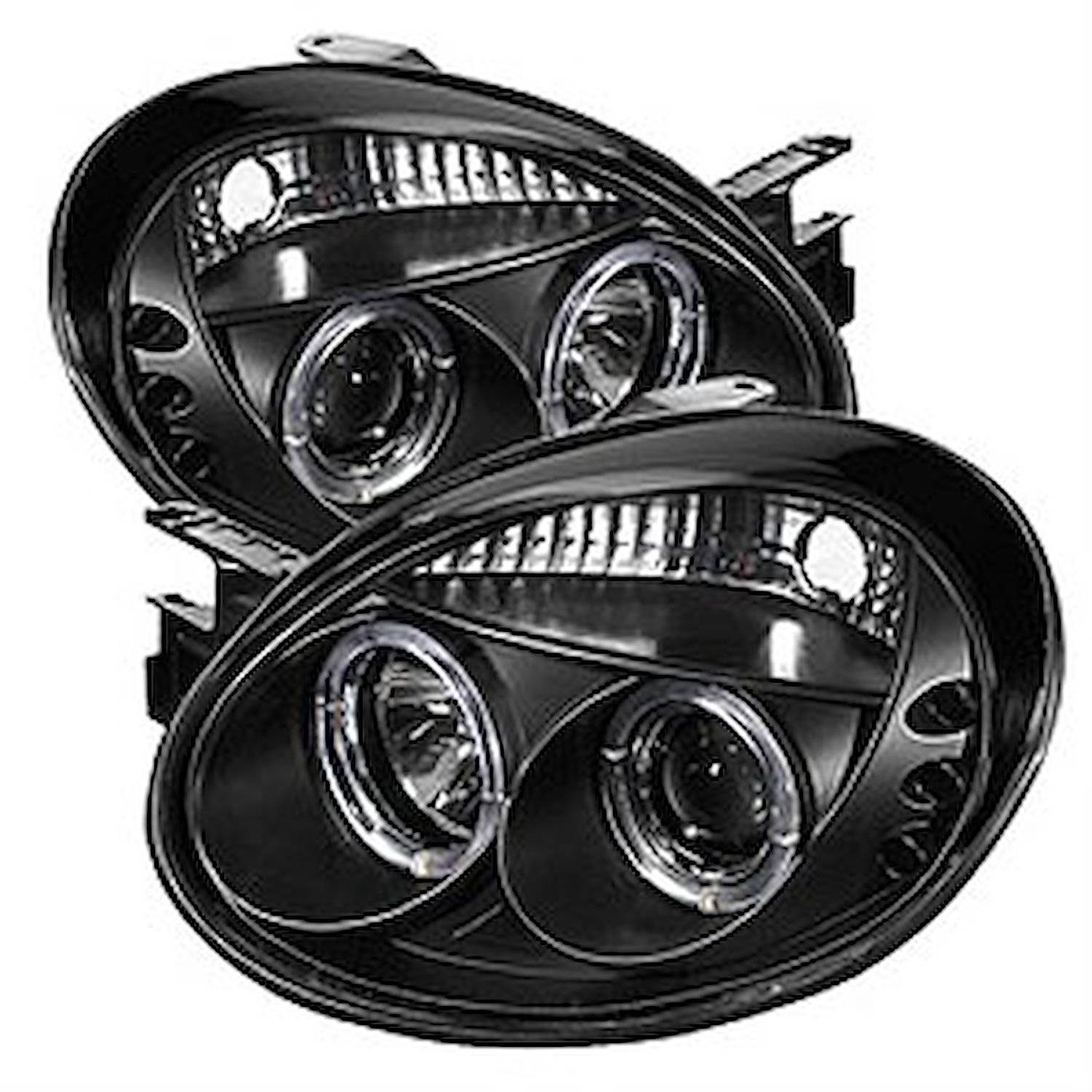 Halo LED Projector Headlights 2003-2005 Dodge Neon