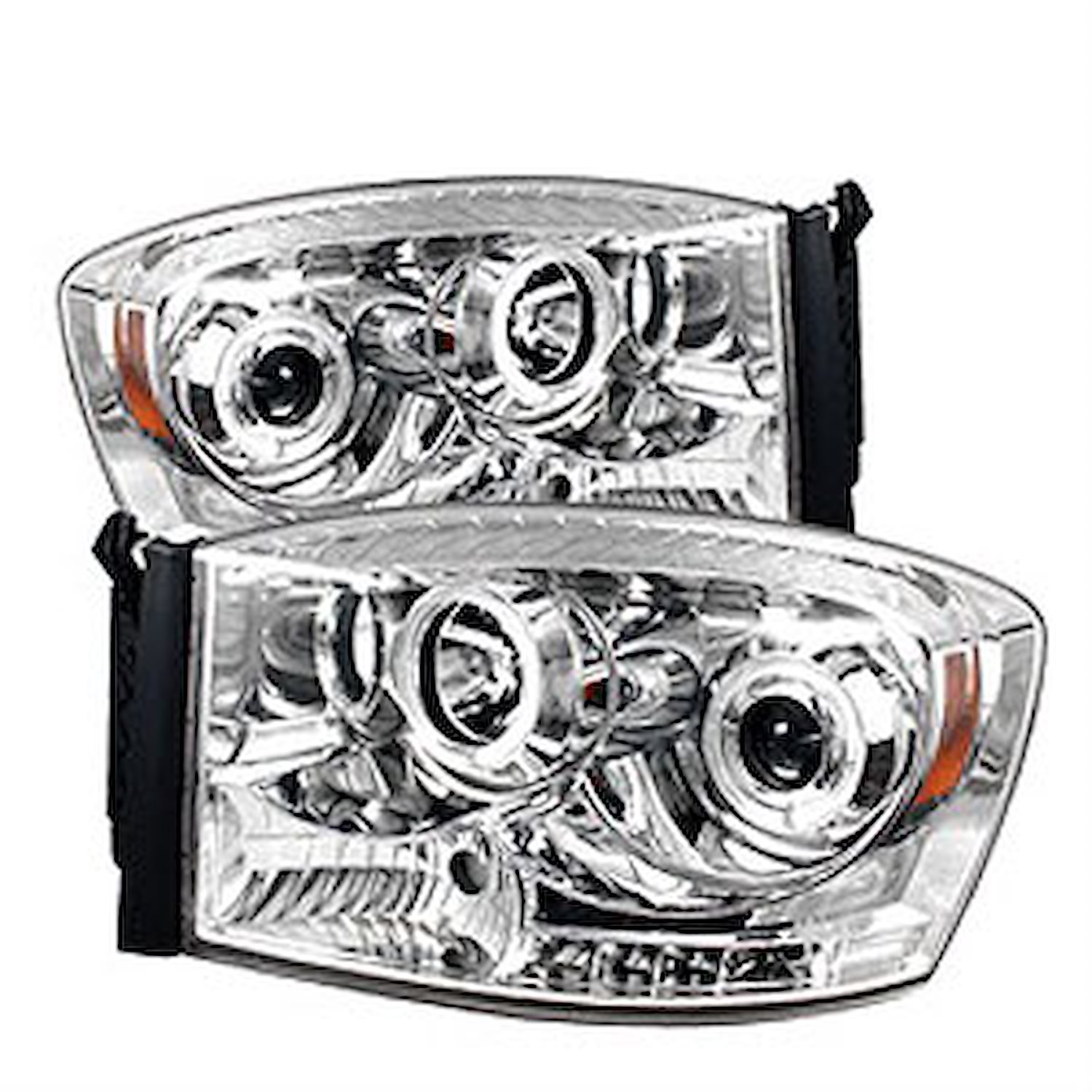 Halo LED Projector Headlights 2006-2009 Dodge Ram
