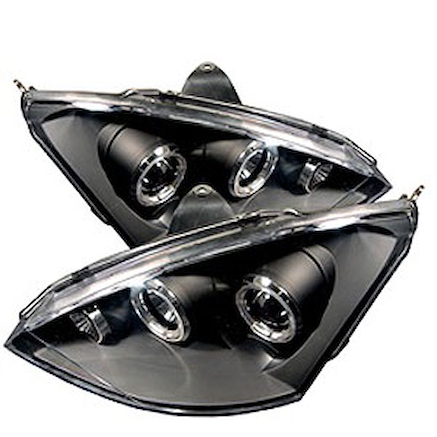 Halo LED Projector Headlights 2000-2004 Ford Focus