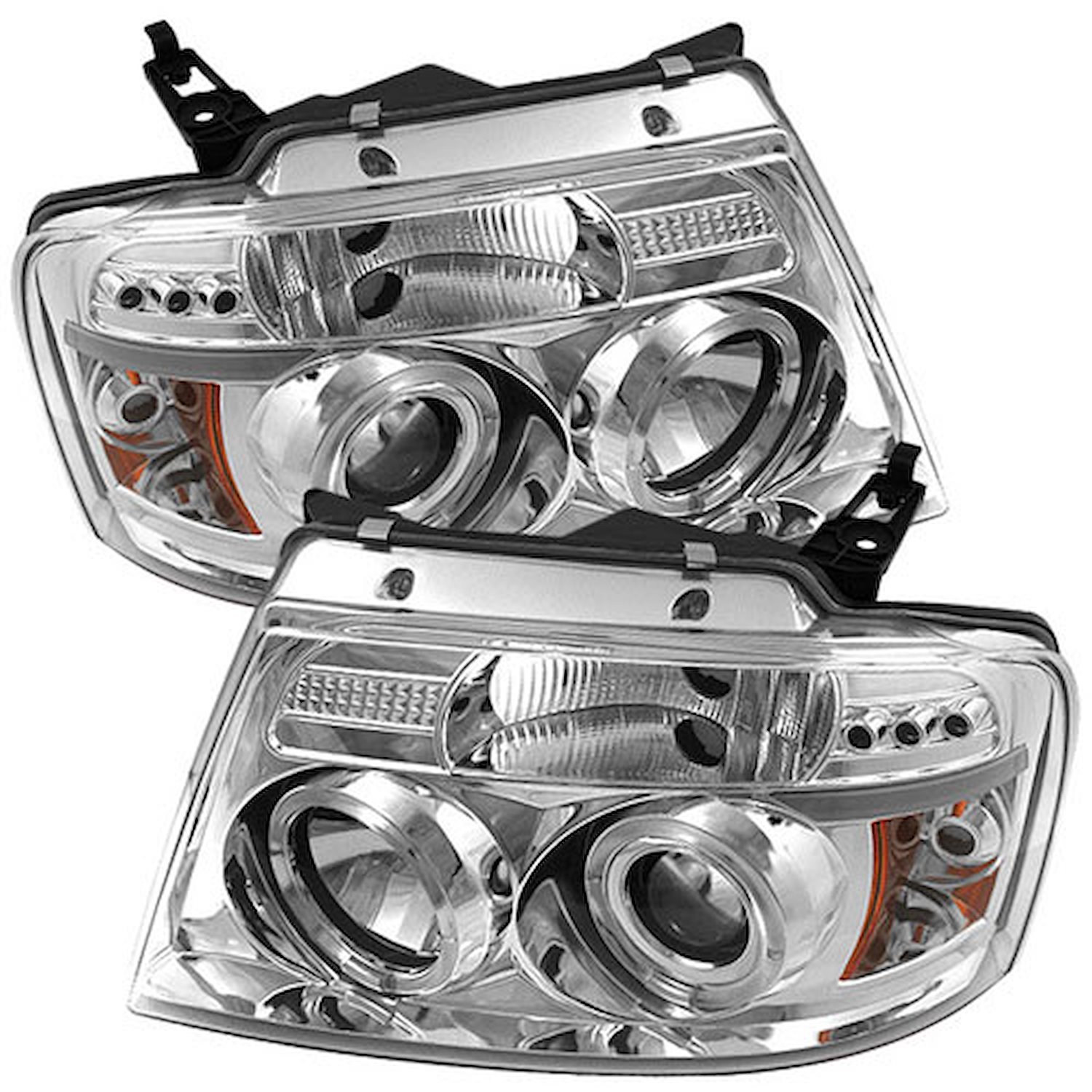 Halo LED Projector Headlights 2004-2008 Ford F150