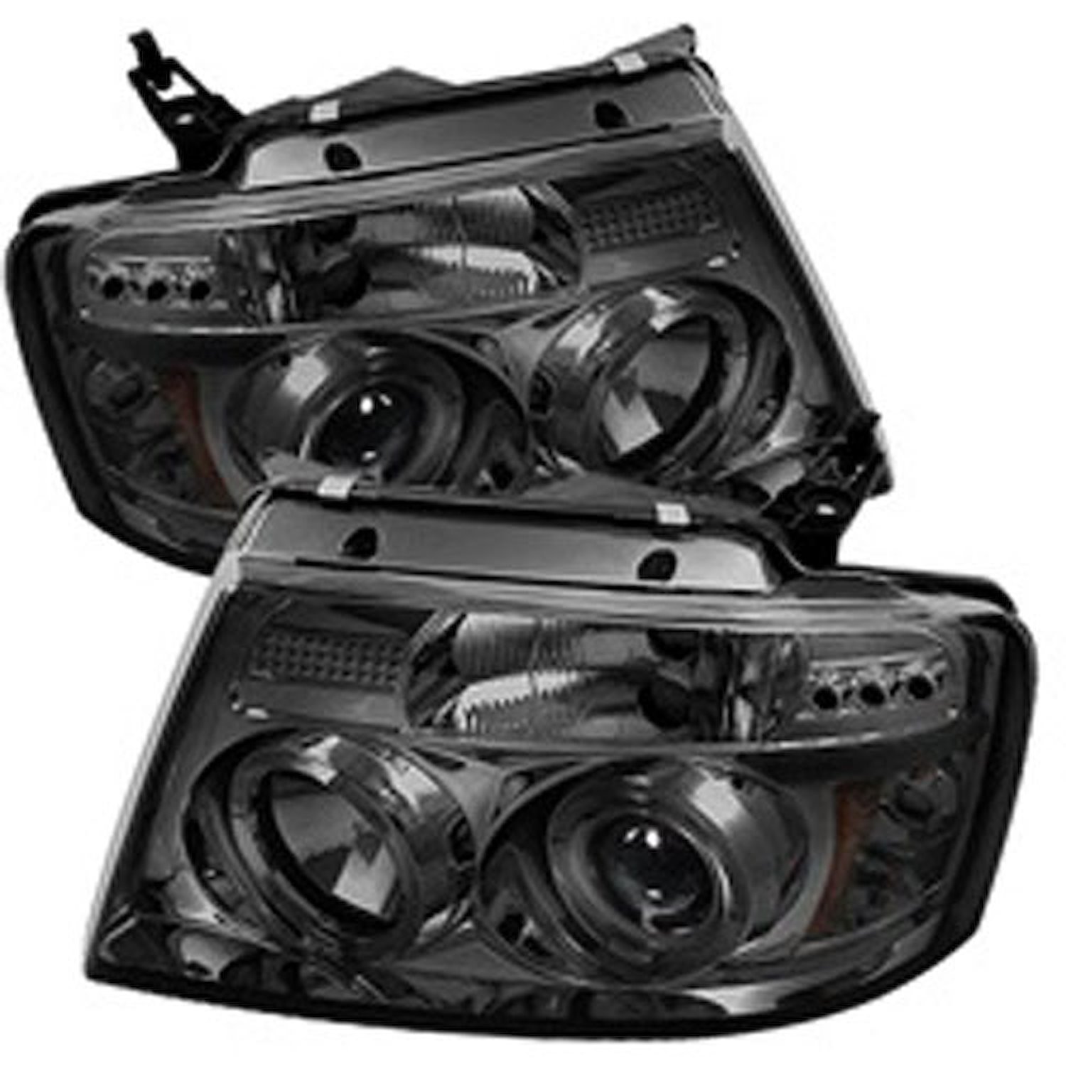 Halo LED Projector Headlights 2004-2008 Ford F150