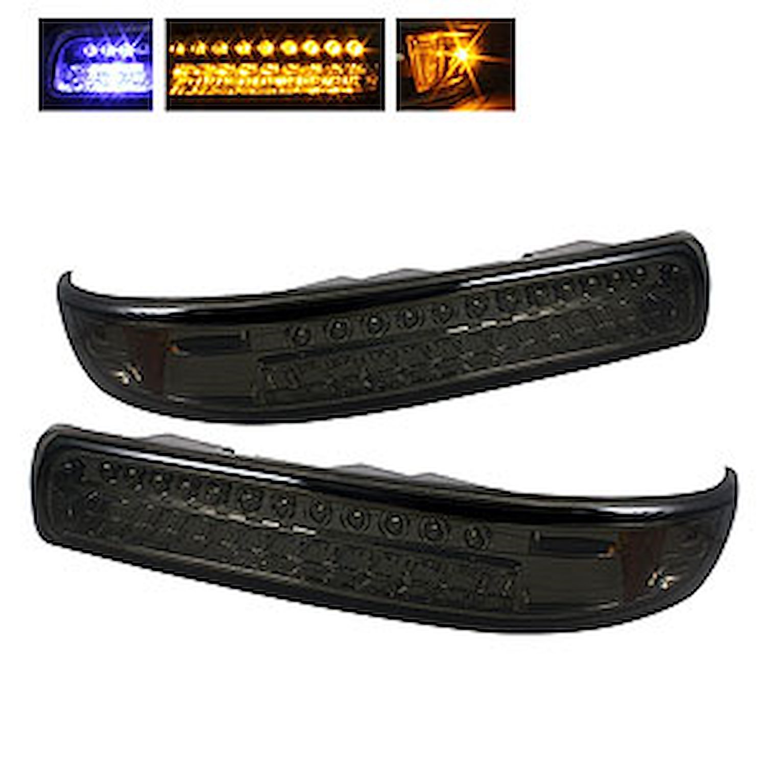 xTune Bumper Lights 1999-2002 Chevy Silverado