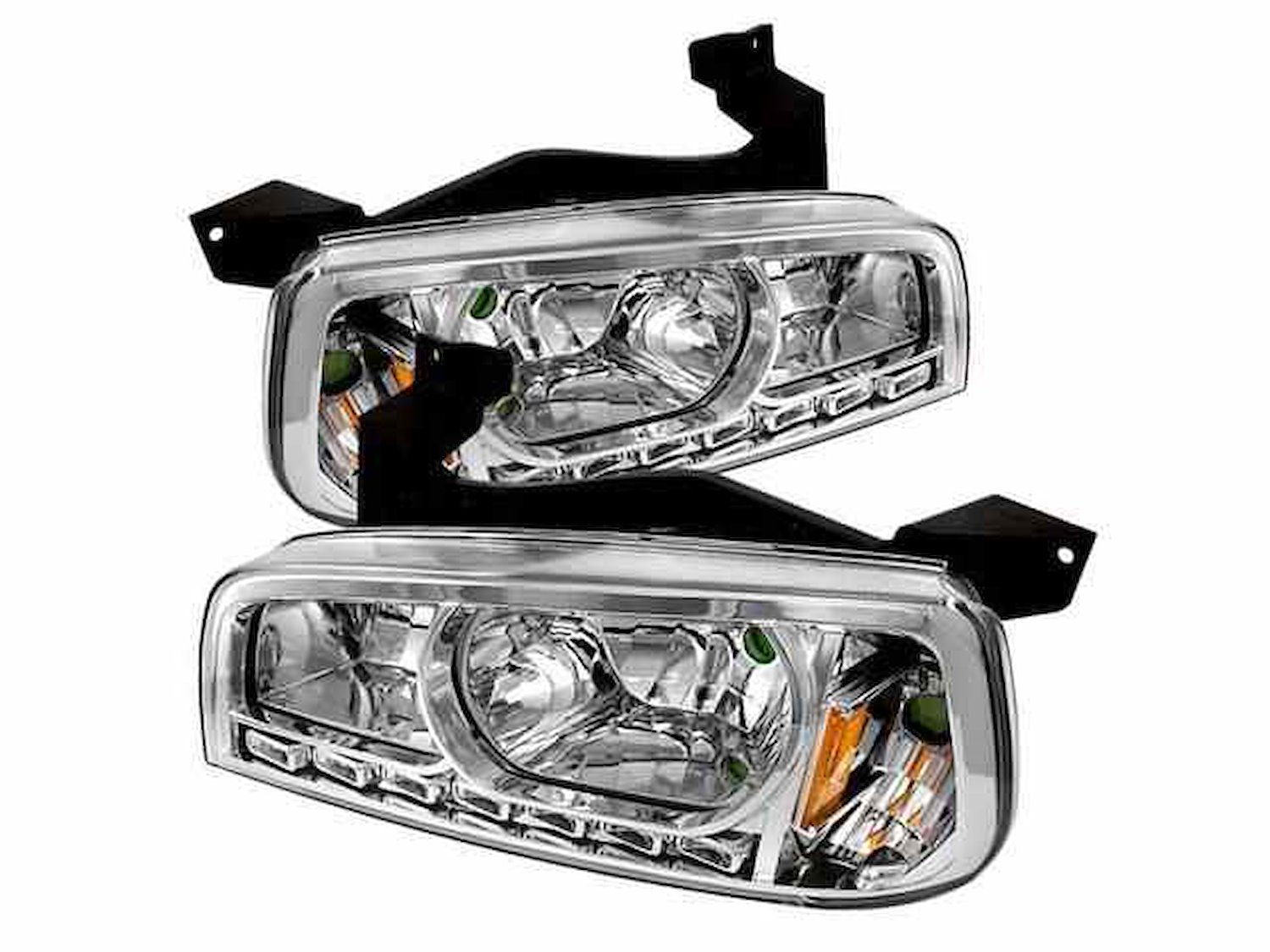 xTune LED Crystal Headlights 2006-2010 Dodge Charger