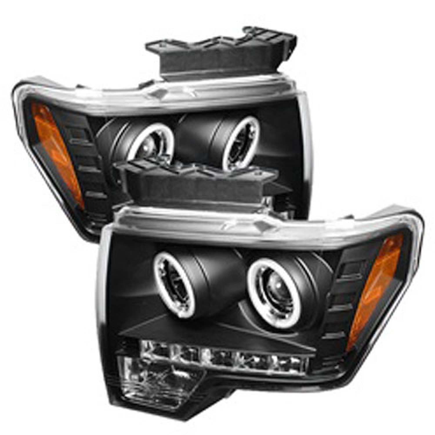 Halo CCFL Projector Headlights 2009-2014 Ford F150
