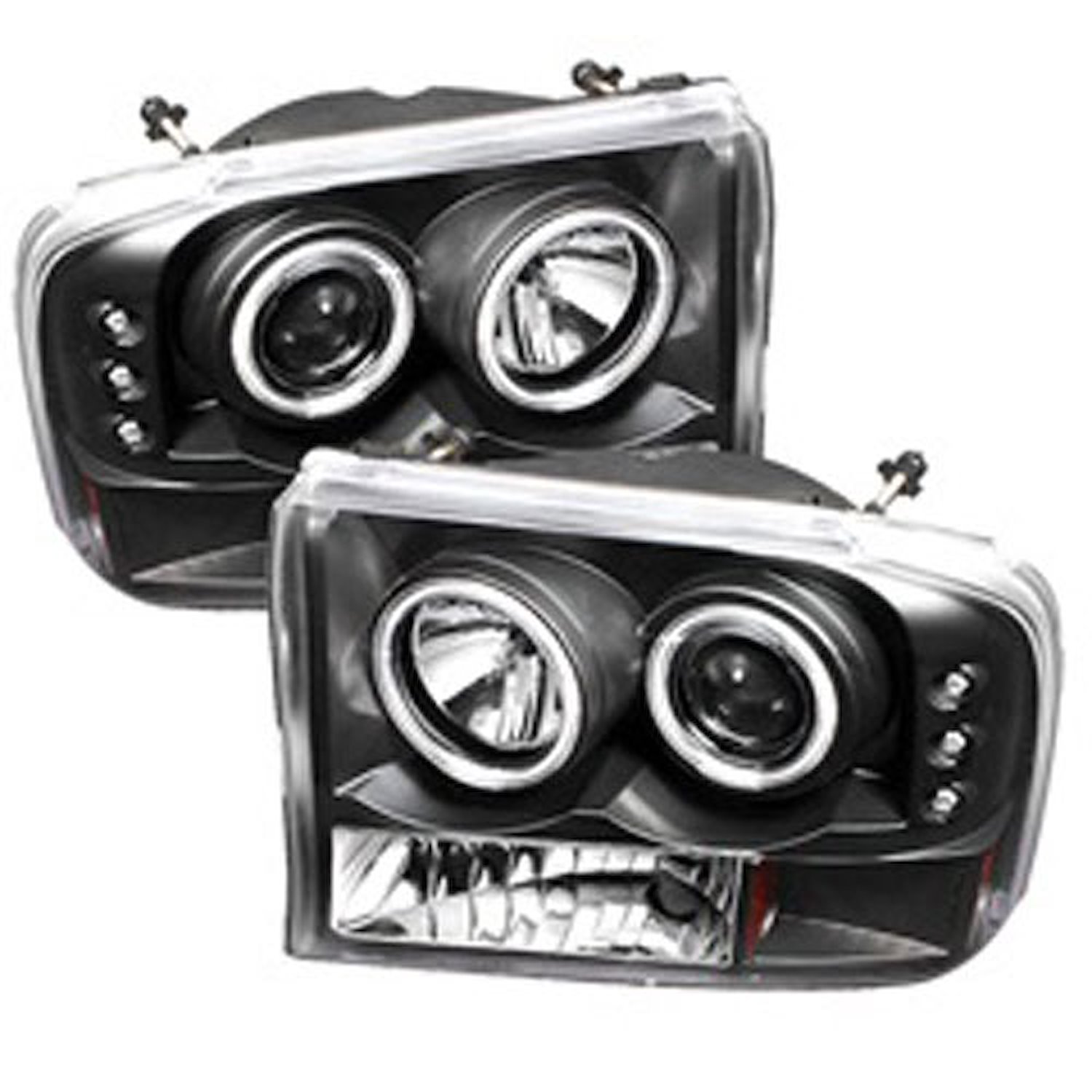 Halo CCFL Projector Headlights 1999-2004 Ford F250/Excursion