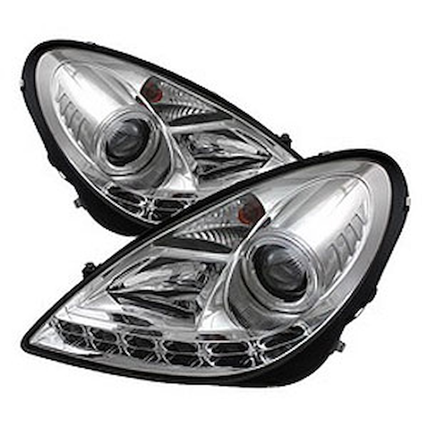 DRL LED Projector Headlights 2005-2010 Mercedes Benz SLK