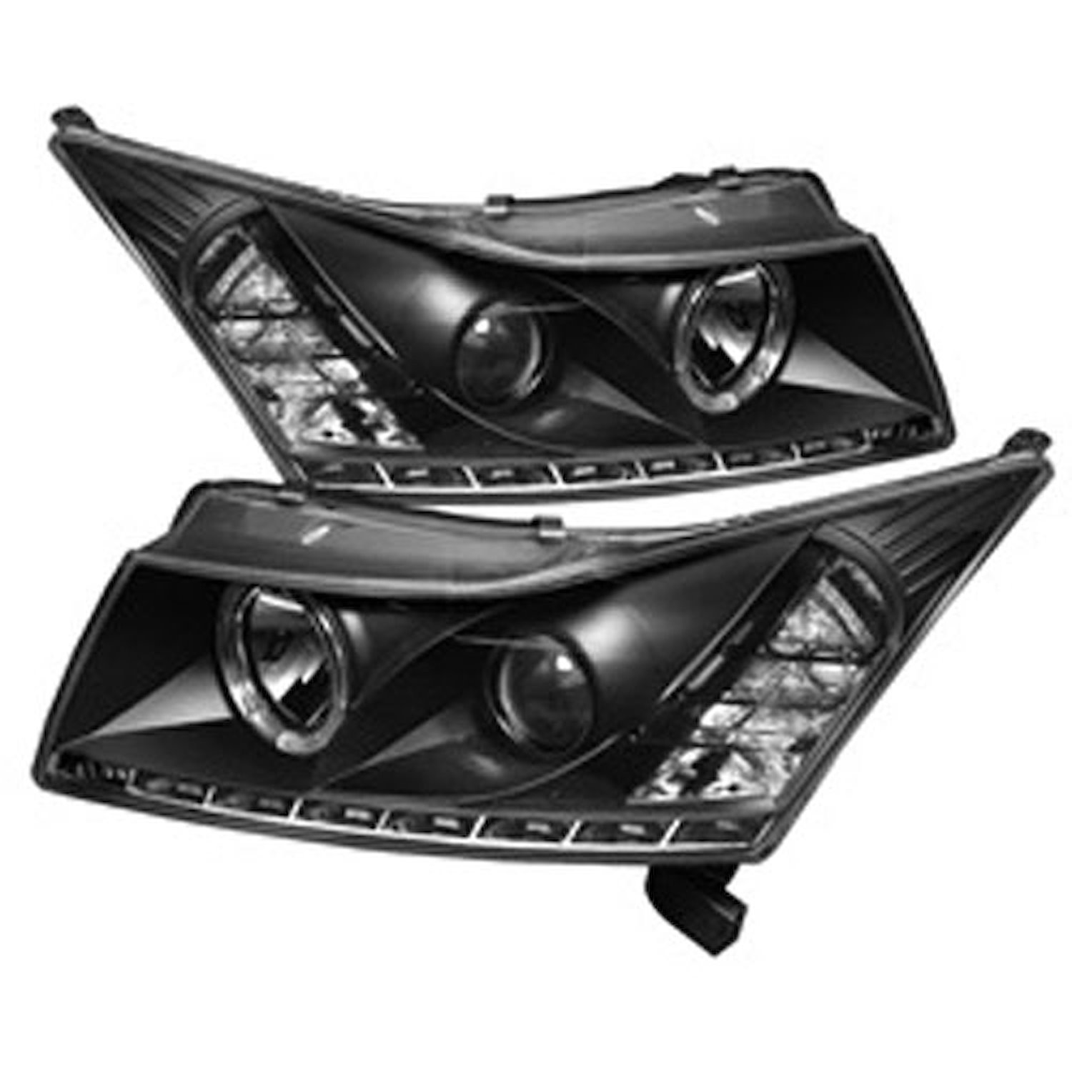 Halo DRL Projector Headlights 2011-2014 Chevy Cruze