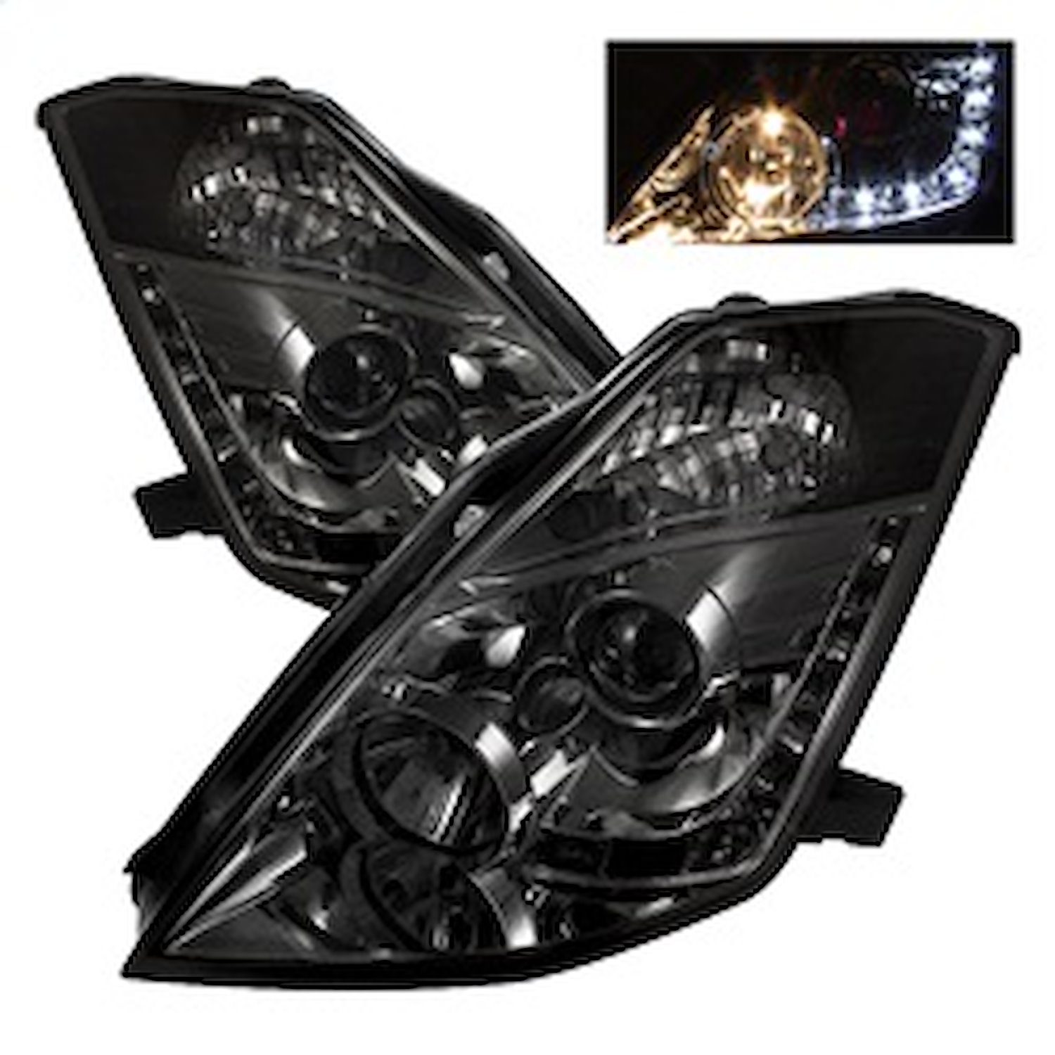 DRL Projector Headlights 2003-2005 for Nissan 350z